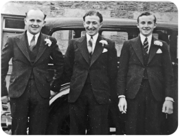 Edmund Le Clercq, Raymond Tirel and Cyril Le Clercq, 1940