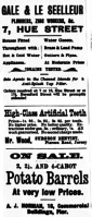 1901 Evening Post advert