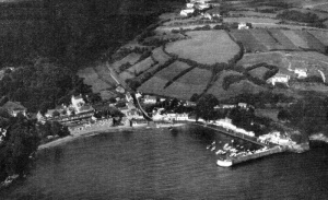 An aerial view from 1965