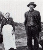 Ada Renouf and Allen Irwin, who had seven children with Sara Griffith, and 12 more with Ada