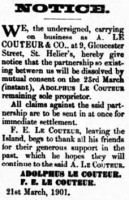 1901 Evening Post advert