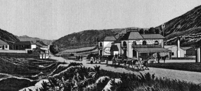 A 19th century drawing of Pooley's