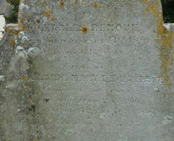 Old Mont a l’Abbe cemetery