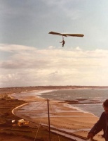 Hang gliding in 1974