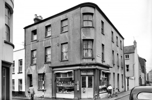 Logan's corner shop at 1 Duhamel Place in 1860