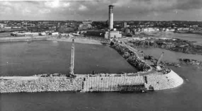 October 1974 - but this is only a temporary setback and the wall grows