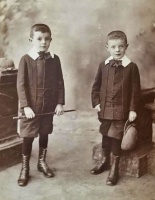 Brothers Walter and Stanley Fauvel