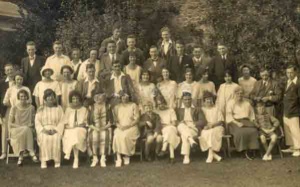Staff in 1924 ...