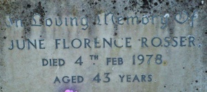 Rosser - St Ouen parish cemetery