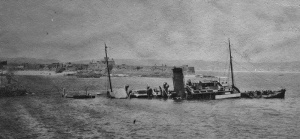 Wrecked between the pierheads and Elizabeth Castle