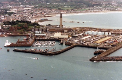 St Helier Harbour in 1997