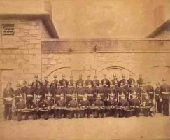 B Company of the West Regiment in 1885