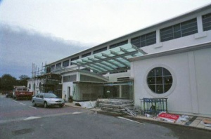 Turning the old Queen's Road building into the Powerhouse shop in 2000 - Jersey Evening Post picture