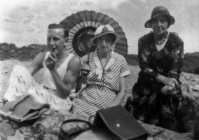 George, Eunice and Clemence Bouteloup