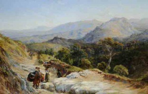 Landscape; Charles Poingdestre