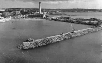 October 1974 - Work continues as the autumn storms abate