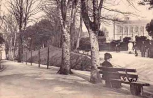 A picture of the College grounds by Henry Allix