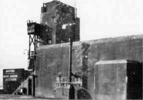 The German radio station at St Helier's harbourmouth