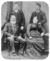 Richard and Mary Ann Dolbel, nee Barette, with sons Jean and Richard