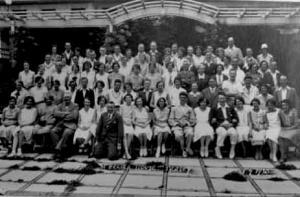 St Helier House Hotel group photograph from about 1930 ...