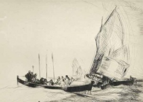 'Benediction at sea', sold in 2011 for £563