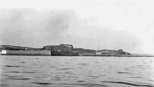 The Harbour viewed from the outside in 1900