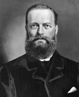 Jean Josué de Gruchy (1843-1912) of Greenfield; one of three portrait photographs taken shortly after the group photograph (to the left)