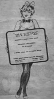 An advertisement for Thackerays on the Esplanade