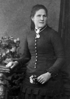 Celina Ann Maria Langlois (1867-1953) who married Victor Desire Monnier in Grouville in 1890. He died in Grouville and she died in 1953 in New Jersey