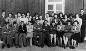 Mr Tostevin's class in 1949