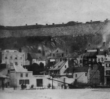 Very early photograph of top of the Old Harbour