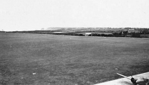 The grassy airfield in the early 1950s