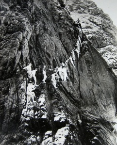 Climbers at Grosnez in 1937