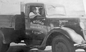 M Moisan ran his haulage business from L'Etacq