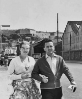Tommy and Maureen McGuigan, nee De La Mare, in 1957