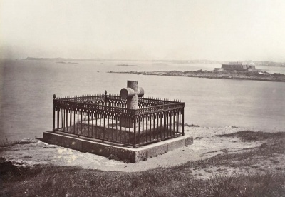 Chateaubriand's tomb at St Malo