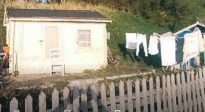 La Thiebault, St Ouen: overlooking the former Ronez quarry. It was built around a bunker