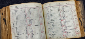 Bel Royal Motors 1920s ledger