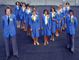 Hire car staff in 1978