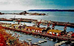 Looking down on the New North Quay