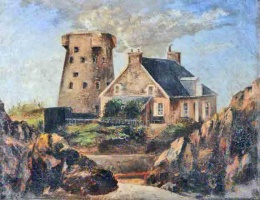 La Rocque tower, 1880