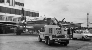 Airport apron in the 1960s