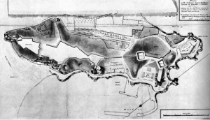 A plan of the fort dating from 1806