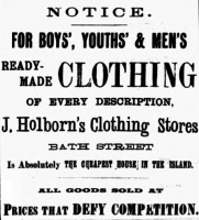 1899 Evening Post advert