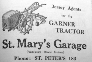 The Renouf brothers ran St Mary's Garage in 1950