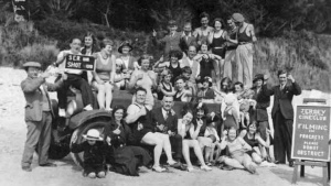 A filming session for the Jersey Amateur Cine Club