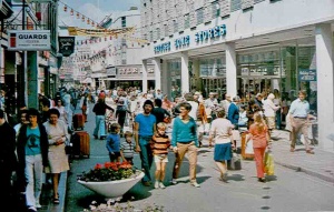 The precinct outside British Home Stores