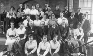 Post Office staff in 1915