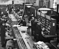 Sorting office in 1925