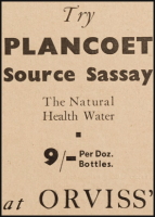 Advert from Jersey Leader, 1935
